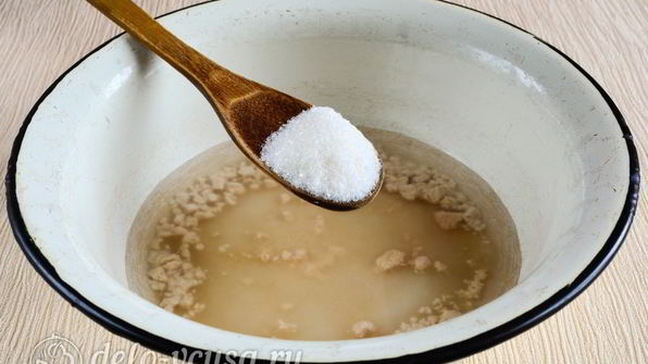 сладкие булочки из дрожжевого теста