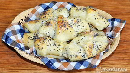 Сырники-круассаны с маком