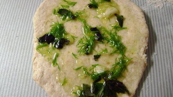 сырные булочки с зеленью