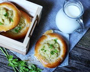 Ватрушки с картошкой