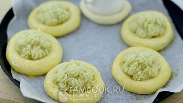 ватрушки с картошкой