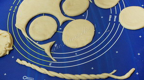 ватрушки с творожной начинкой из тыквы и яблок