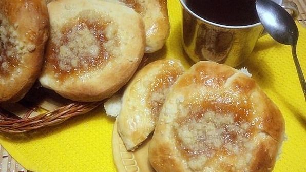 ватрушки со штрейзелем