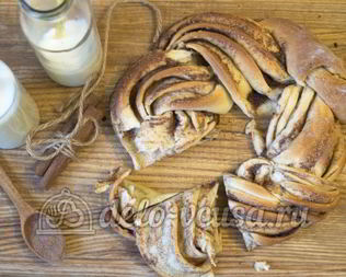 Эстонская булочка с корицей