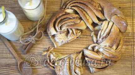 Эстонская булочка с корицей