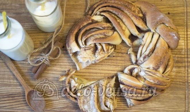 Эстонская булочка с корицей