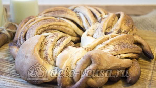 эстонская булочка с корицей