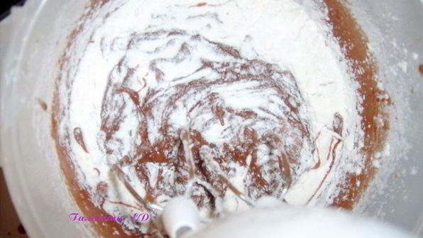 брауни с чизкейком