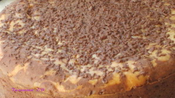 брауни с чизкейком