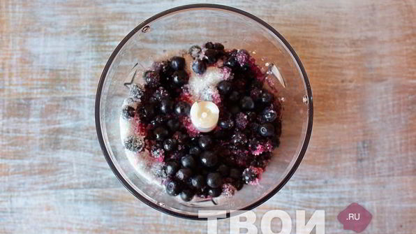 черничный чизкейк