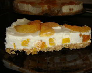 Чизкейк с курагой