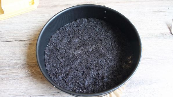 чизкейк с печеньем орео шоколадным