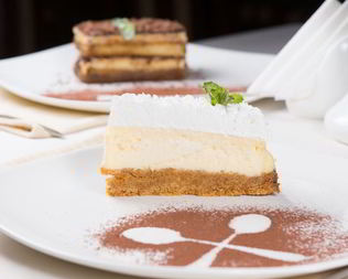 Чизкейк с печеньем