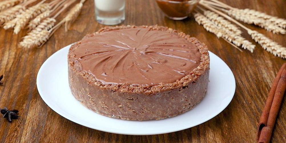 Рецепт чизкейка с шоколадной пастой