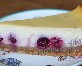 Чизкейк с вишней