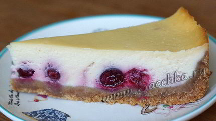 Чизкейк с вишней