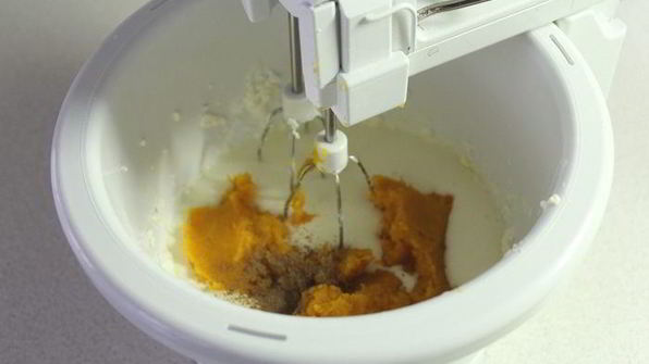 чизкейк веселая тыква с рикоттой и белым шоколадом