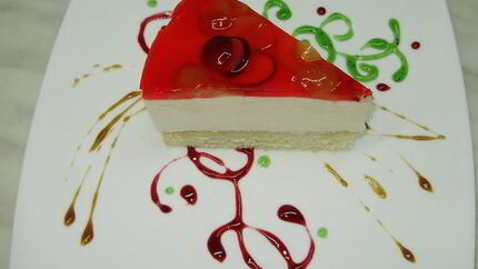 Холодно-ягодный чизкейк