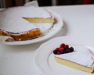 Лимонный чизкейк