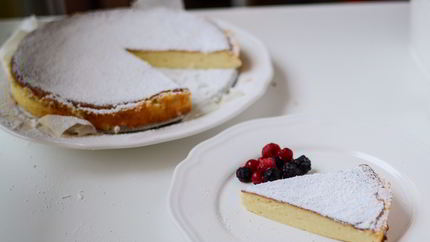 Лимонный чизкейк