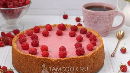 Малиновый чизкейк