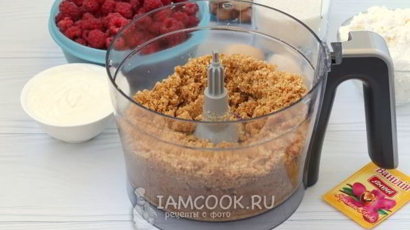 малиновый чизкейк