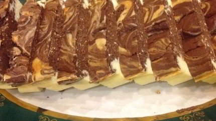 Мраморный чизкейк