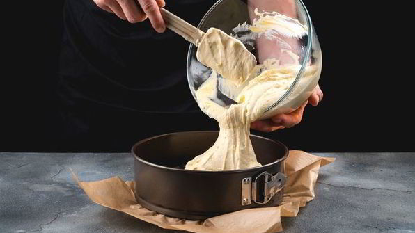 простой чизкейк на основе из хлебцев