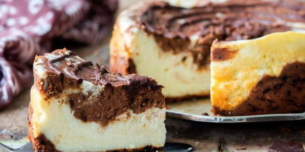Рецепт шоколадна-сливочного чизкейк