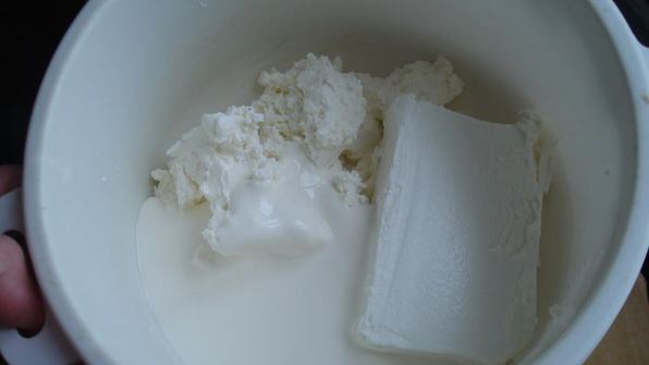 свекольный чизкейк с форелью