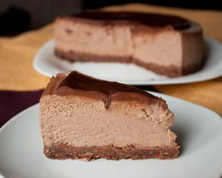 Тройной шоколадный чизкейк