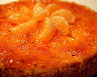 Творожный чизкейк с шафраном