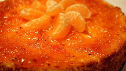 Творожный чизкейк с шафраном