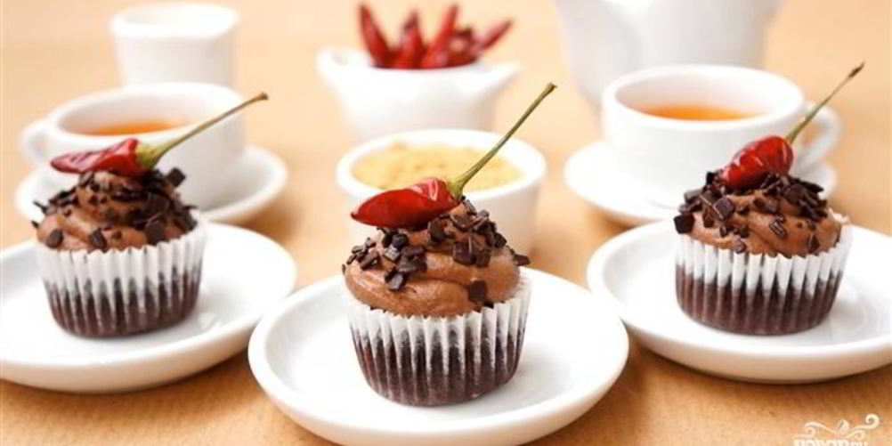 Рецепт капкейков с чили