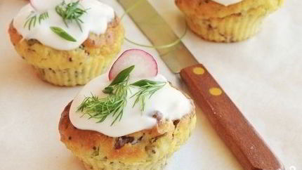 Картофельные кексы