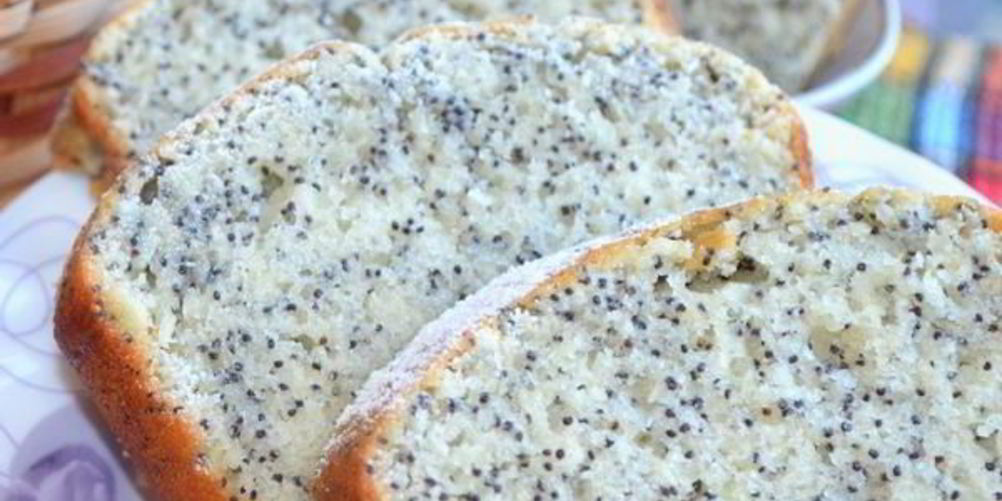 Рецепт кекса на молоке маковка