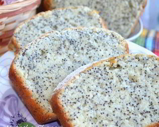 Кекс на молоке маковка