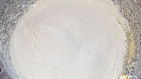 кекс на молоке маковка