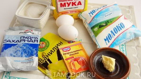 кекс на молоке в мультиварке