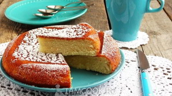 кекс на молоке в мультиварке