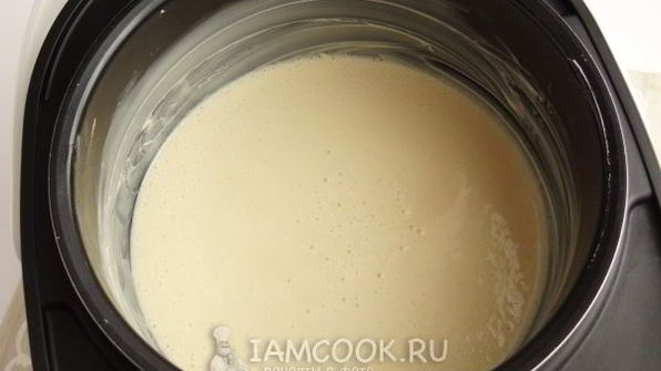 кекс на молоке в мультиварке