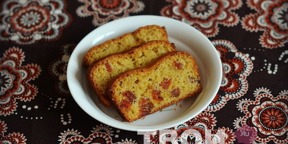 Рецепт кекса с курагой и апельсиновой цедрой