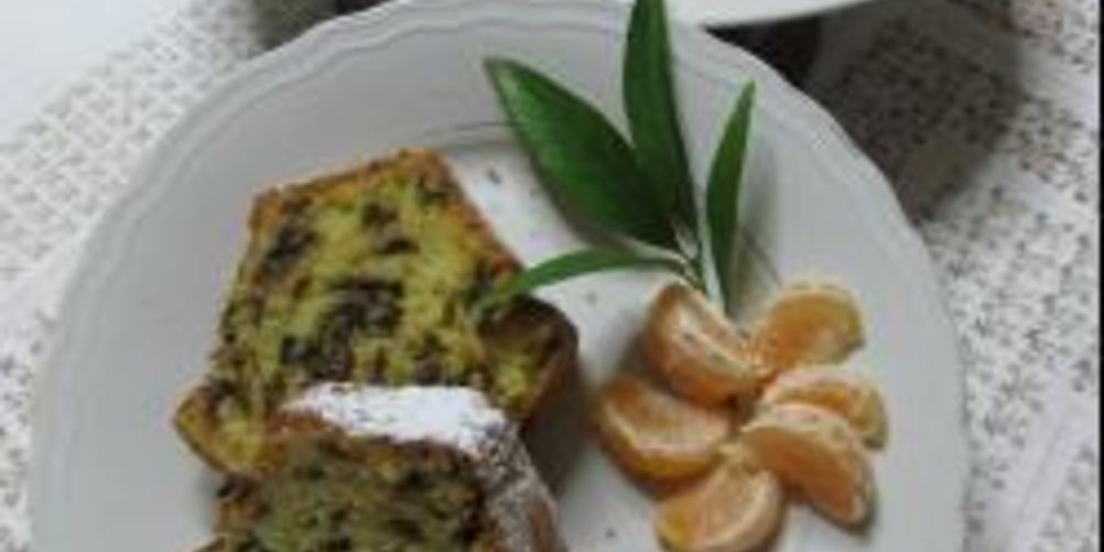 Рецепт кекса с мандаринами и шоколадом