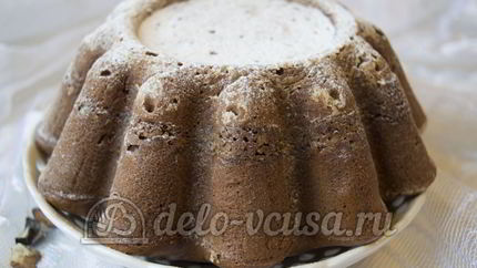 Кекс с орехами