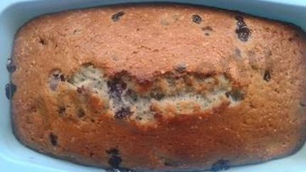 Кекс с ягодами на яичных белках