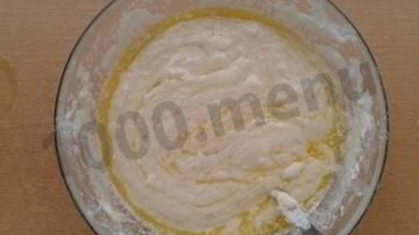 кекс с ягодами на яичных белках