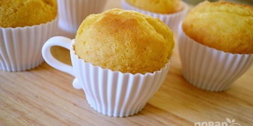 Рецепт кексов творожных в формочках