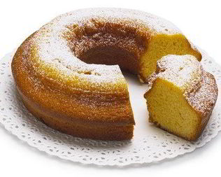 Лимонно-медовый кекс на кефире