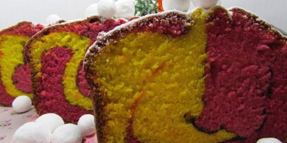 Рецепт малазийского красочного кекса
