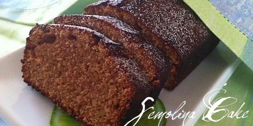 Рецепт манного кекса на кефире